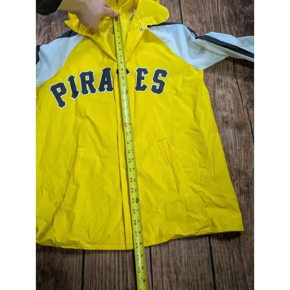 Vintage Youth XL Pittsburgh Pirates Rain Jacket Lays Baseball MLB Mcdonalds